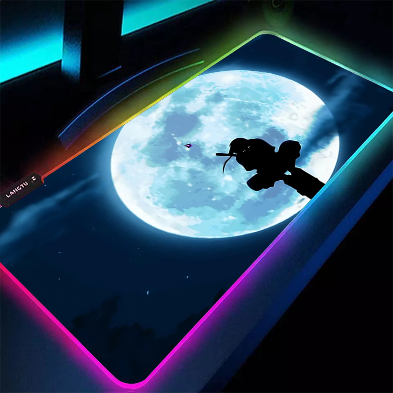 Esports Gaming Mouse - RGB Large Mouse Pad 90x40cm Naruto