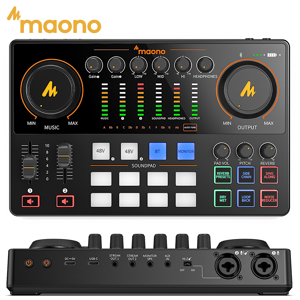 Elgato Stream Deck - MaonoCaster E2 Gen2 Audio Interface Mixer