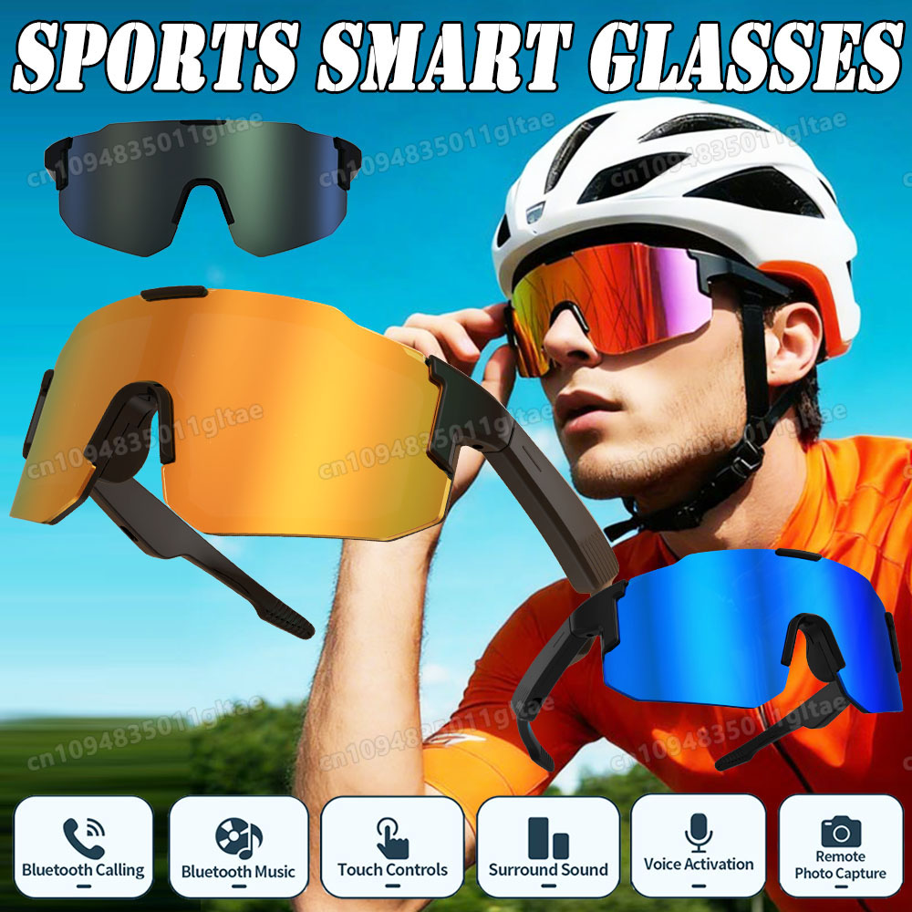 Esports In Gaming - Cycling Smart Glasses Camera Bluetooth Call