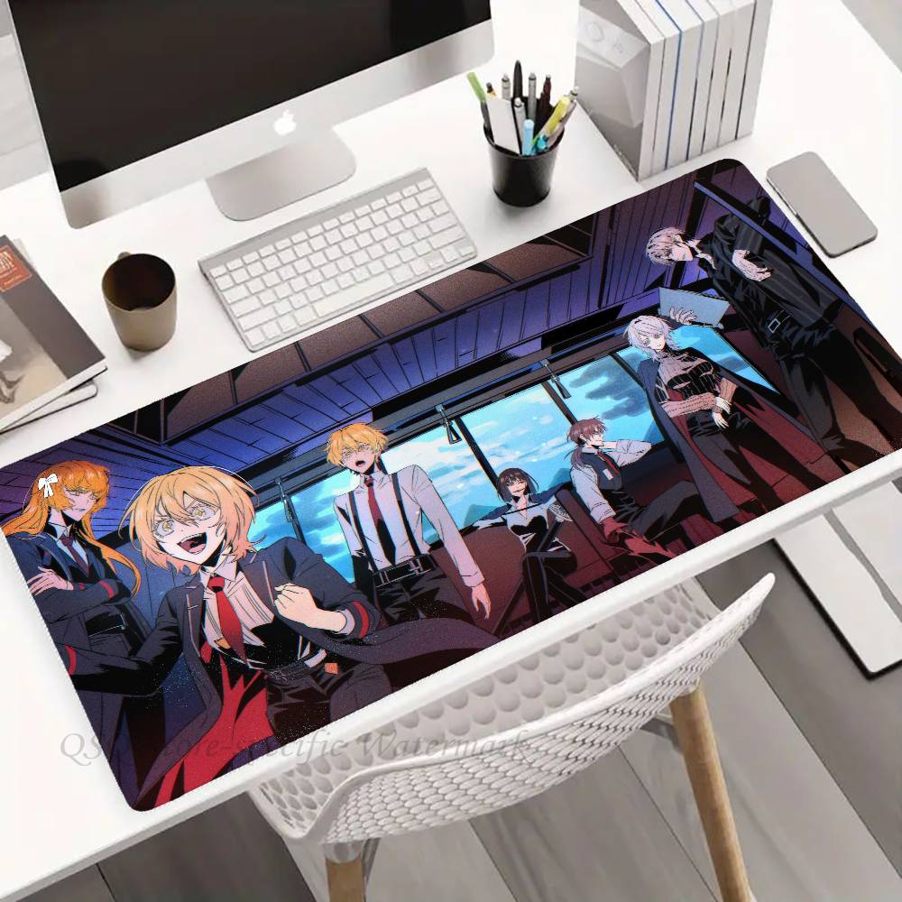Esports Gaming Keyboard And Mouse - Limbus C-Company Game Anime Mousepad Non-slip