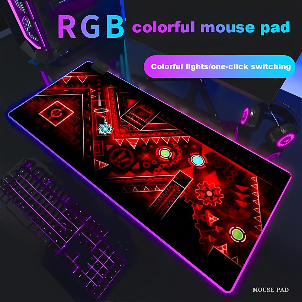 Esports Gaming Cabinet - RGB E-sports Cool Mouse Pad Geometry