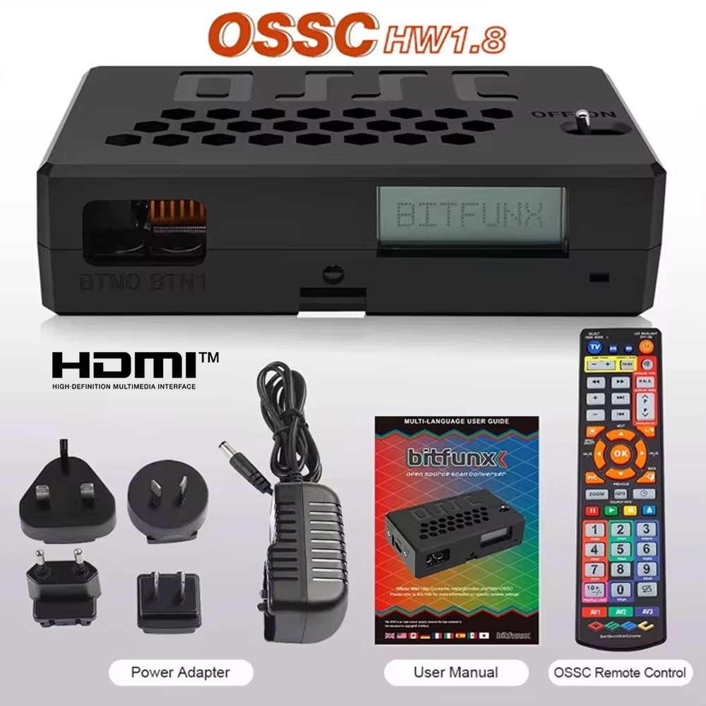 Elgato Stream Deck - BitFunx V1.8 OSSC Upscaller Open Source