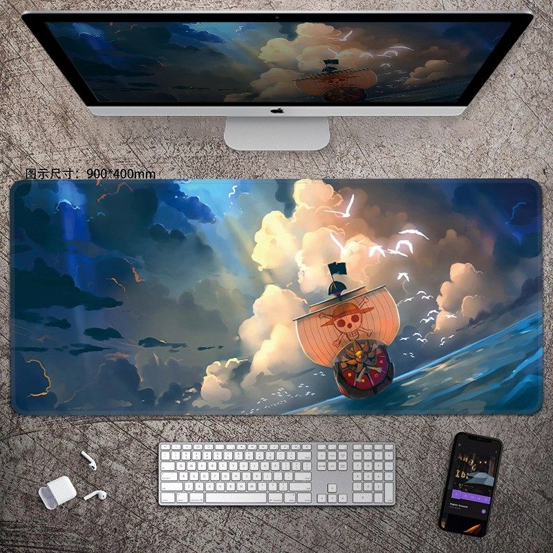 Esports Gaming Mouse - Animation ONE PIECE Leather Mouse Pad