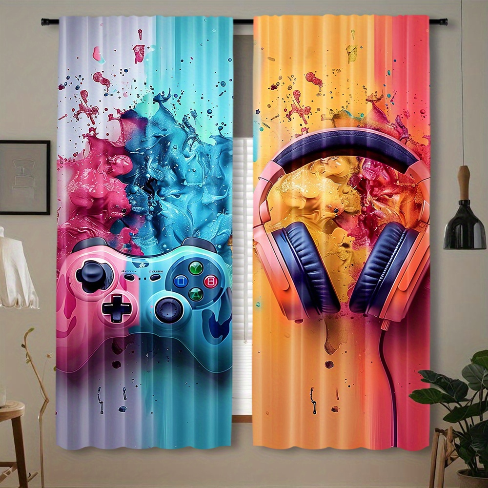 Gaming Controller Curtains, Co - Esports Gaming Youtube 评论和价格