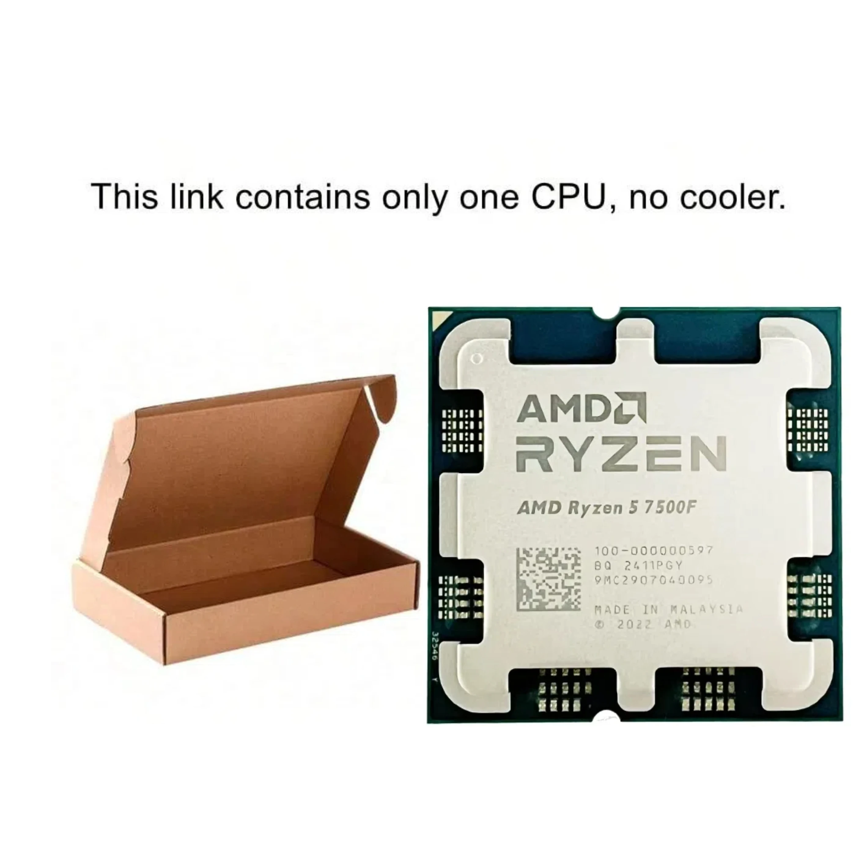 AMD Ryzen 5 7500F 3.7GHz 6 Cor - Amd Cpu Ryzen 5 评论和价格