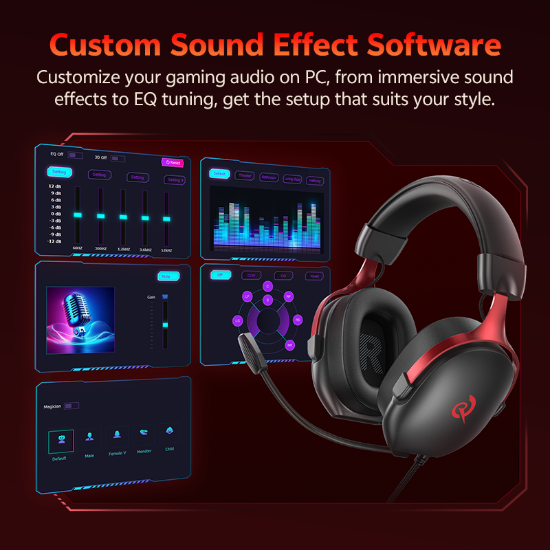 QCY VN200 Pro H7GM USB Gaming  - Gaming Headset 7.1 评论和价格