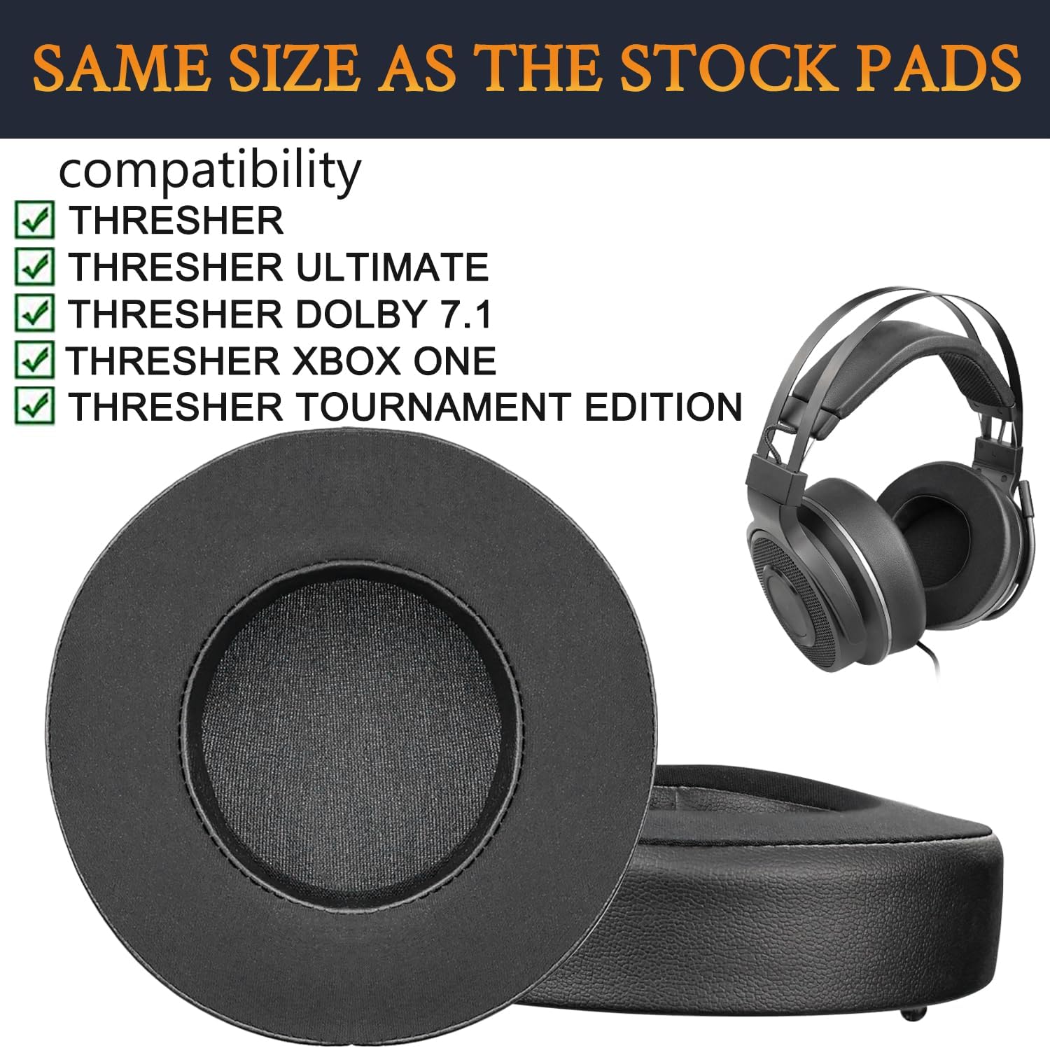 Cooling Gel Earpads Replacemen - Gaming Headset 7.1 评论和价格