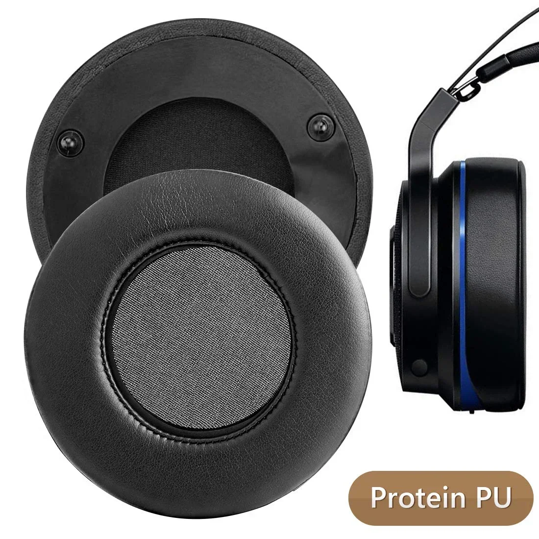 1Pair Replacement Earpads Ear  - Gaming Headset 7.1 评论和价格
