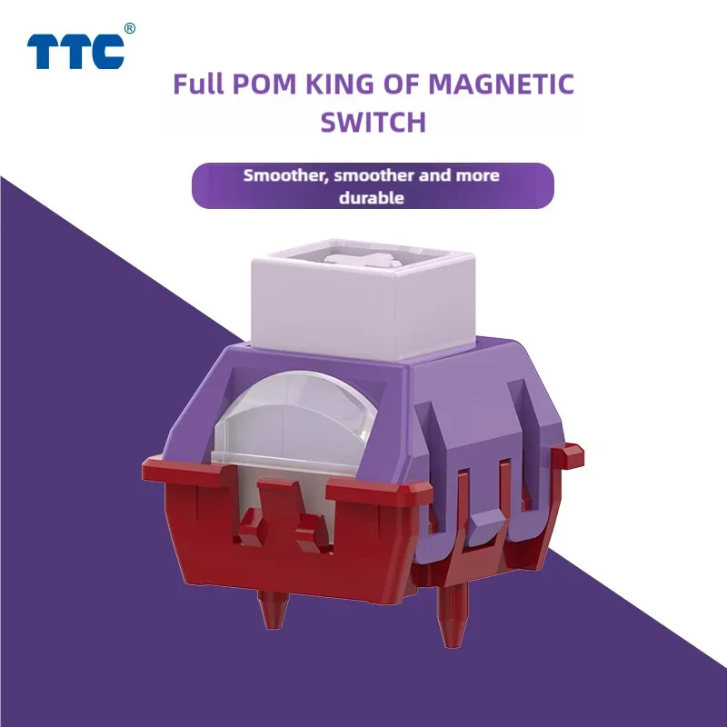 TTC Full POM King Of Magnetic  - Esports Gaming Keyboard And Mouse 评论和价格