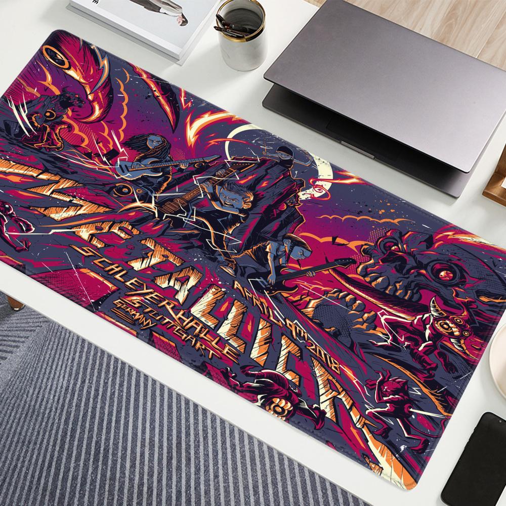 Band M-Metallicaes Mouse Pad 9 - Esports Gaming Keyboard And Mouse 评论和价格