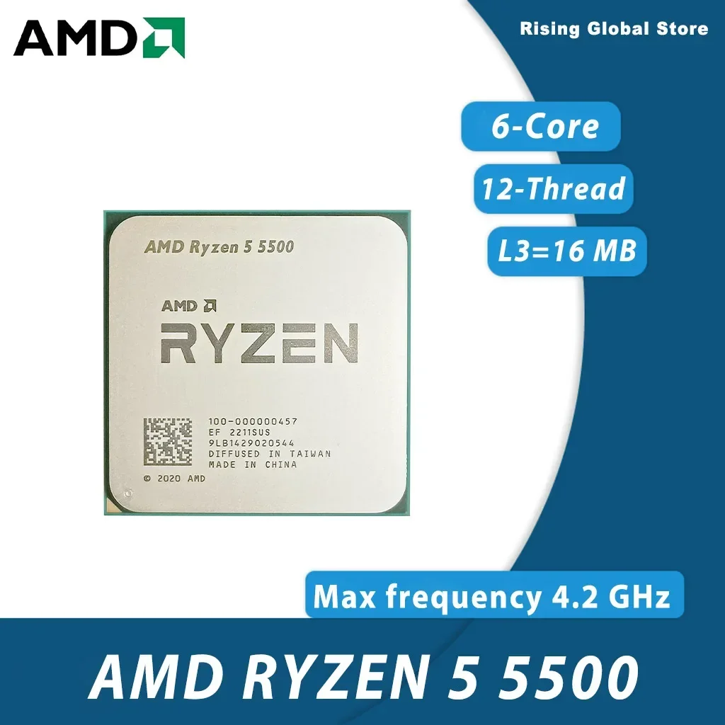 AMD Ryzen 5 5500 Studio Multi  - Amd Cpu Ryzen 5 评论和价格