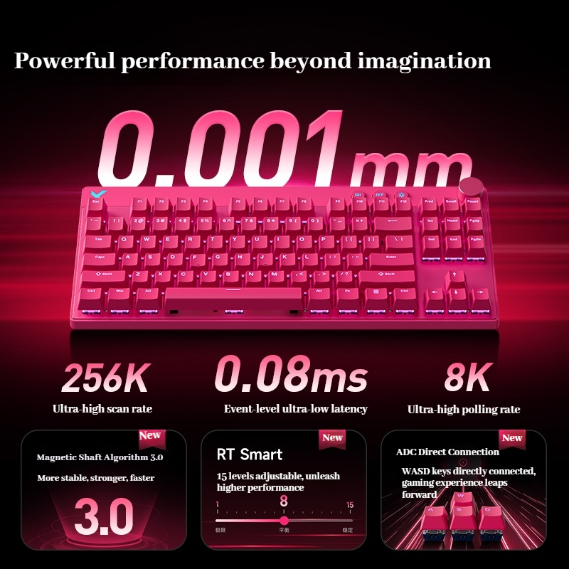 Mchose Mix 87 Magnetic Axis Es - Esports Gaming Events 评论和价格