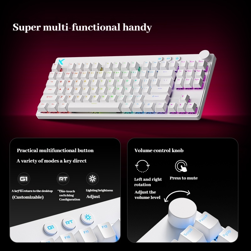 Mchose Mix 87 Magnetic Axis Es - Esports Gaming Events 评论和价格
